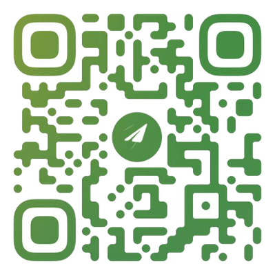 QR-код Telegram-канала Бюро Культуры СПб